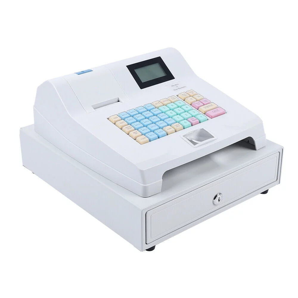 48 Keys LED Display Electronic Cash Register W8506